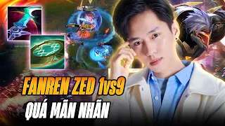 BOY1CHAMP ZED FANREN BÁN HÀNH CAO THỦ LEESIN GÁNH TEAM 1vs9 SIÊU MÃN NHÃN VỚI 27 MẠNG