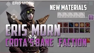 Destiny Dark Below Crota's Bane NEW FACTION | "Eris Morn" Vendor |  RARE Weapon Bounty
