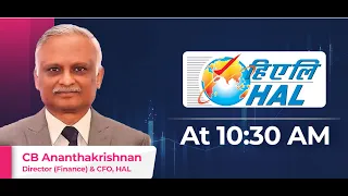 NDTV Profit Exclusive | HAL's CB Ananthakrishnan On The Stock Rally & More