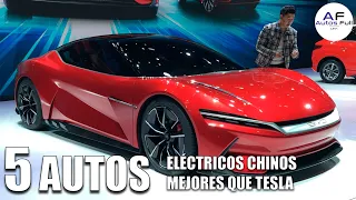 5 Autos Eléctricos Chinos Mejores que Tesla