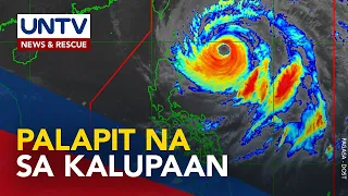 Typhoon ‘Betty’, palapit na sa kalupaan; mga lugar na may babala ng bagyo, nadagdagan pa – PAGASA