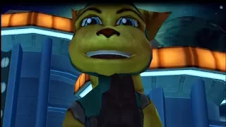 Ratchet & Clank: Going Commando (PS3-HD) ALL Angela Cross Scenes HD 720p