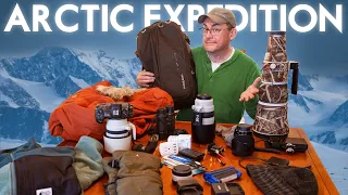 How to travel by air with expensive camera gear and pack for a polar bear photo expedition.