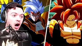 HOLY SH#&!! Super Baby Vegeta & SSJ4 Gogeta Dragon Ball FighterZ TRAILER Reaction