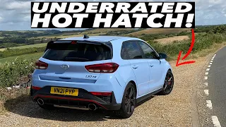 First drive in the new Facelift 2021 Hyundai i30N | MOST UNDERRATED NEW HOT HATCH?