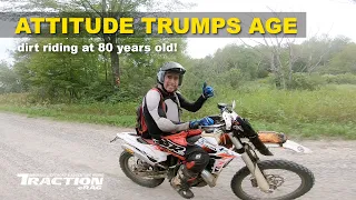 Attitude trumps age: dirt riding at 80 years old!︱Cross Training Enduro