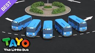 Five Little Kiddie Buses | Tayo Best Song | Nursery Rhymes | Song for Kids | Tayo the little Bus