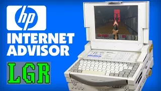 HP Internet Advisor: $20,000 Monster 486 Laptop