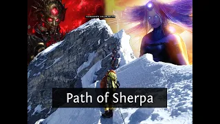 PATH OF SHERPA 5к часов челы учат новичка с 20 часами! ОСНОВЫ