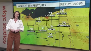 Cleveland weather: We'll cool down tonight with temps falling back into the low 50s tonight