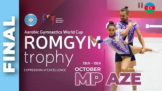 RomGym Trophy 2023 | Final | Mixed Pairs - DOLMATOV Vladimir, MUSTAFAYEVA Madina (AZE)