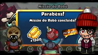 Bomber Friends. Como ganhar a missão do robô nível 30/Renan Pierre