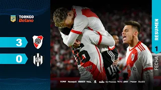 RIVER 3 - 0 CENTRAL CÓRDOBA | Resumen del partido | #TorneoBetano 2024