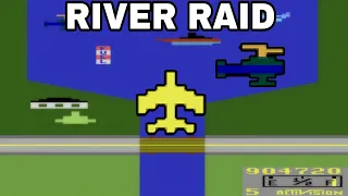 RIVER RAID Atari 800XL: Primer videojuego de una Mujer