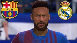 FIFA 22 | REAL MADRID vs. BARCELONA | Ft. MSN, BBC |UEFA Champions League Final Dream Match | PS4™