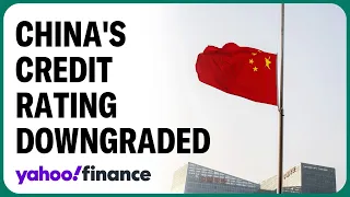 China's credit rating outlook downgraded on debt concerns by Fitch