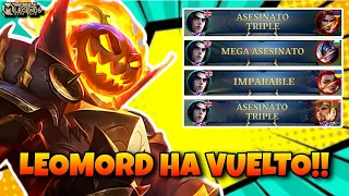 LEOMORD VUELVE AL META ASI DE FUERTE!!! MLBB ESPAÑOL