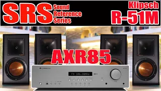 [SRS] Klipsch R-51M Bookshelf Speakers / Cambridge Audio AXR85 Integrated Stereo Amplifier