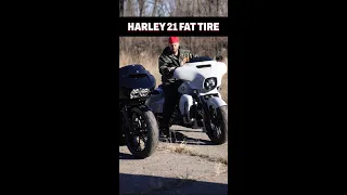 YOU CAN WIN THIS HARLEY BAGGER FAT TIRE KIT INSTALLED!