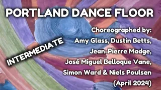 Portland Dance Floor - Line Dance|| Demo by Ade Sakawati (INA) Intermediate