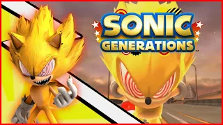 FLEETWAY SUPER SONIC PLAYS SONIC GENRATIONS  MODS TIME TO DESTROY!