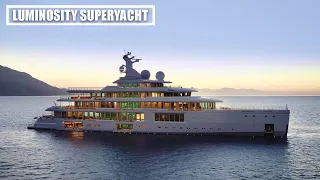 Inside Luminosity 108m Superyacht | A Floating glass Palace