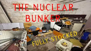 We found this nuclear underground bunker fully stocked