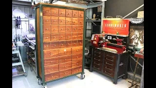 42 Drawer Industrial Style Cabinet - Forme Industrious