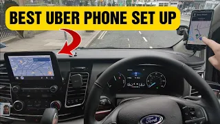 Best Uber in-car phone set up with Android Auto / Apple CarPlay