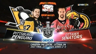 2017 Stanley Cup Playoffs, Eastern Conference Final: Penguins @ Senators (Game 4, 5/19/2017)