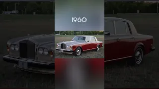 Evolution of Rolls-Royce Phantom (1925~2022) #shorts