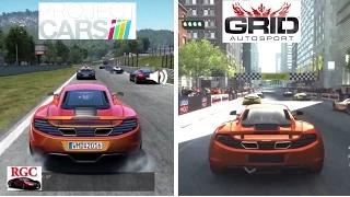 Project CARS vs GRID Autosport - McLaren 12C Graphics & Sound Comparison