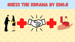 Guess the kdrama by emoji | kdrama challenge | Easy
