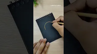 First time drawing on Magical scratch book : Tutorial💫 #shorts