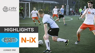 Epam - N-iX (Перша ІТ-Ліга Літо 2022, Огляд матчу)