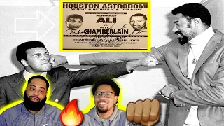 GOAT VS GOAT! Muhammad Ali vs Wilt Chamberlain - REACTION