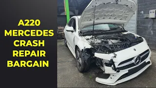 The Mercedes A220 Crash Repair Bargain - You Have to See to Believe