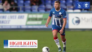 Pools exit Emirates FA Cup | Hartlepool United 0-2 Chester