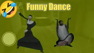 Funny Granny And Evil Nun Dance Dubbed Video 🤣 | Suraj Gaming Boy Again |
