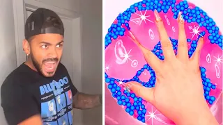 ✨Satisfying Slime POV ✨🌈  @Mark Adams  2024 Tiktok Complication  🌈💖