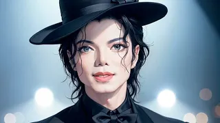 michael jackson anime ai image version