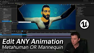 How to Edit Mannequin and/or Metahuman Animations directly in Sequencer