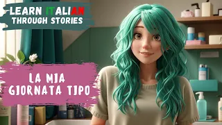 Learn Italian Through Stories | La mia giornata tipo (My daily routine) | B1-B2 Level