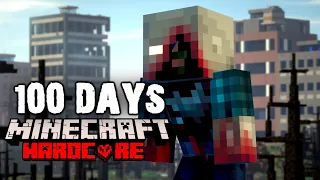 I Spent 100 Days In A Zombie Apocalypse Minecraft Hardcore! This is what happened..