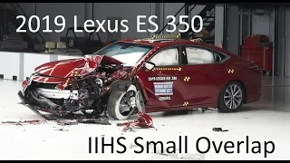 2019-2021 Lexus ES 250/ES 300h/ES 350 IIHS Small Overlap Crash Test