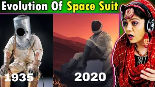 The villagers were stunned to see The Evolution of Space Suits (1935-2020) !  Tribal People React