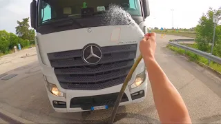 POV Truck driving Mercedes Actros MP4 l Cingoli to Jesi l Italy 🇮🇹 Ep 6