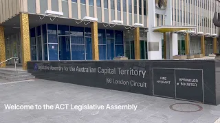 A day in the life of the ACT Legislative Assembly