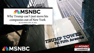 Why Trump can’t pick up his assets in NY and do business somewhere else