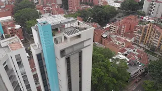 Medellin from the Air - Inntu Hotel Roof